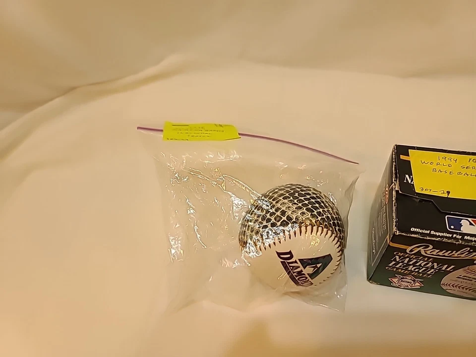 1994 World Series MLB, 1998 All Star, Diamondbacks, Astros Baseballs - Lot of 4 - Image 4 of 4