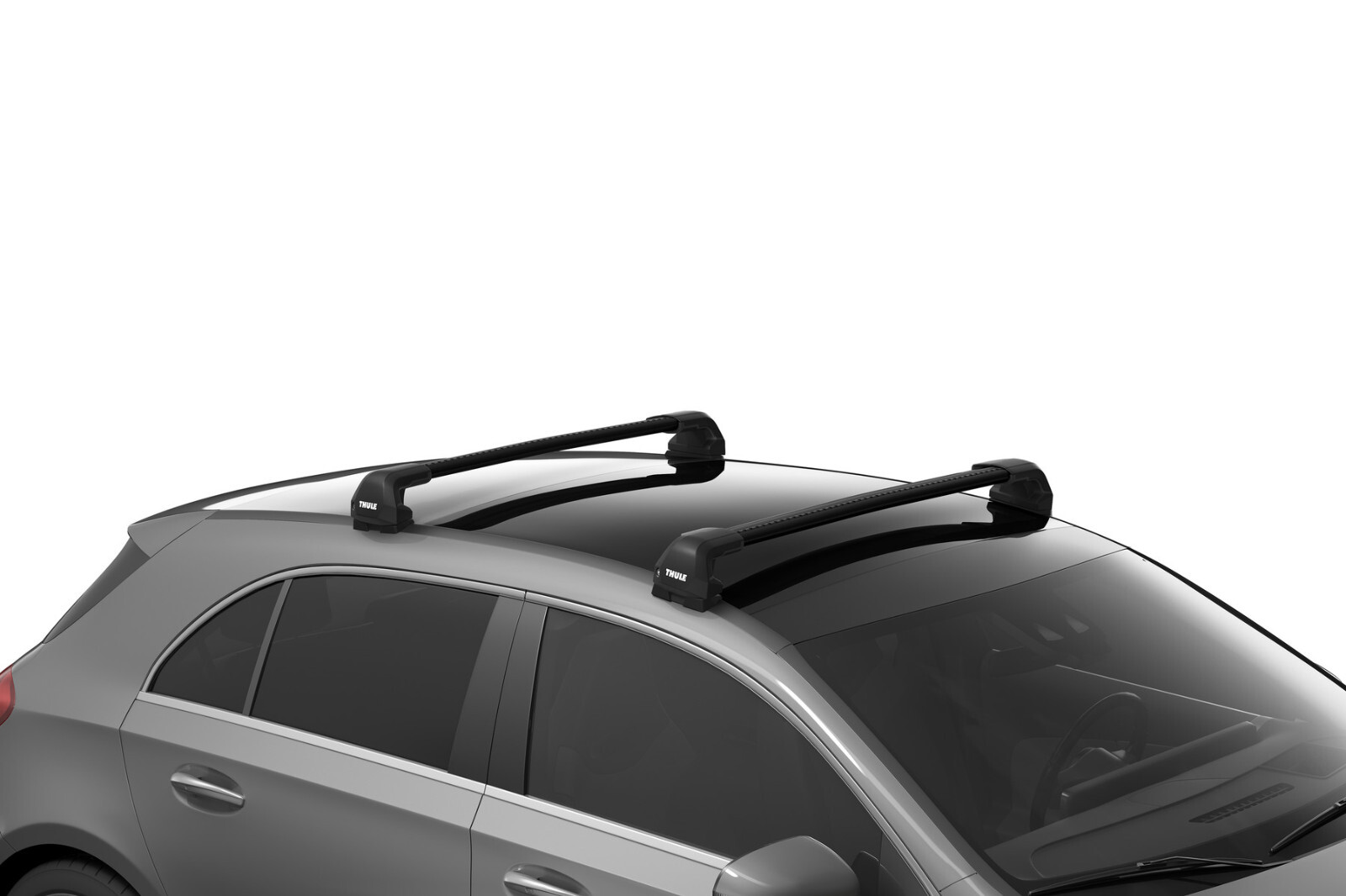 BMW 4 Series Gran Coupe 2022- on | Thule WingBar Edge Roof Rack Bars - Black