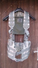 US AIR FORCE Tiger Stripe MOLLE II System Harnes, Gurtzeug mit 9 Taschen