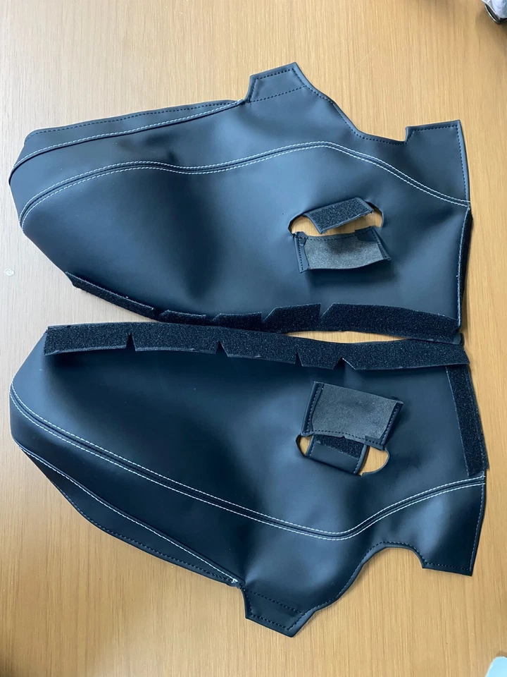 2pcs PORSCHE 997 GT2rs GT3/GT3rs GT4rs SPORTS SEATS PROTECTIVE LEATHER COVER - Image 2 of 4