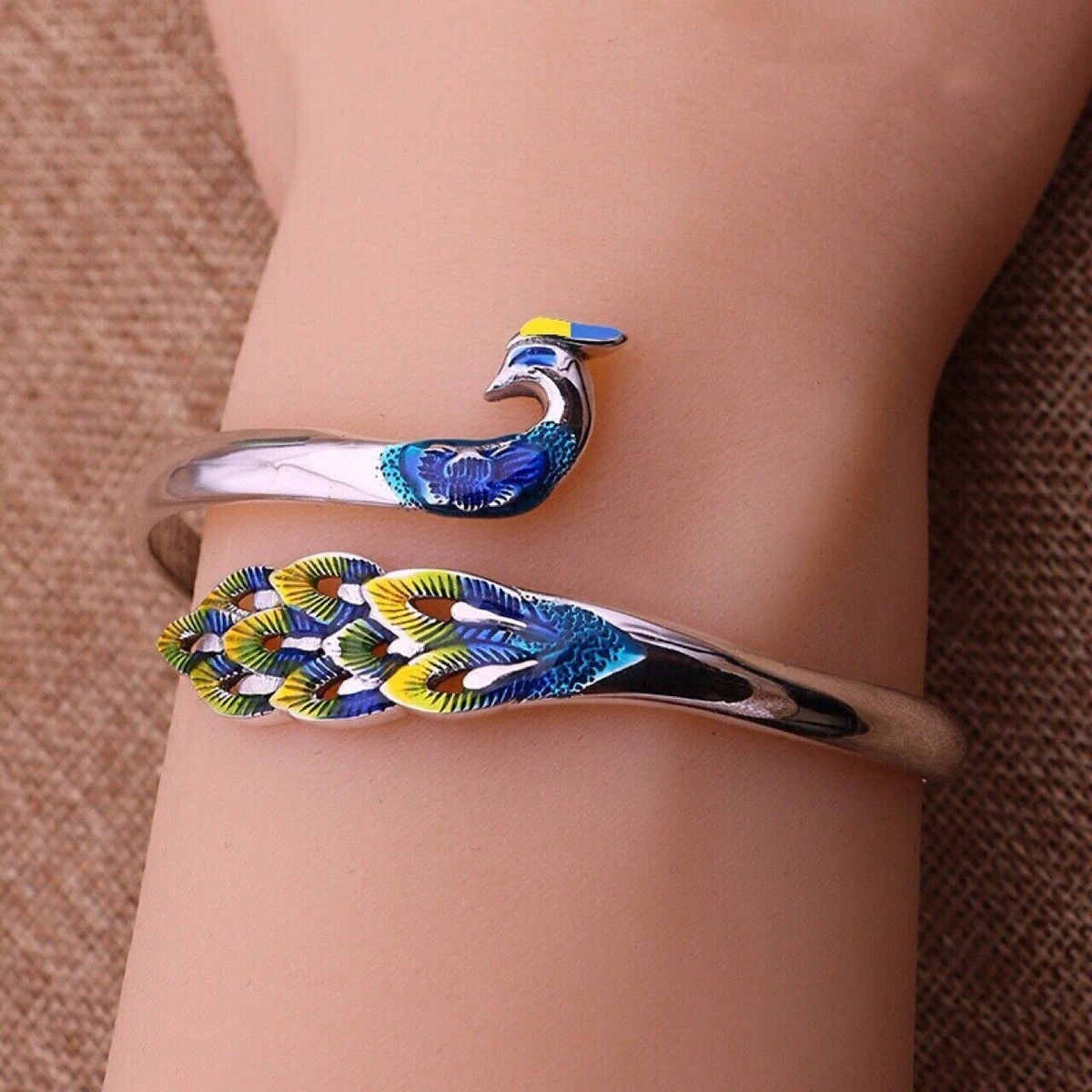 Peacock bracelet best sale