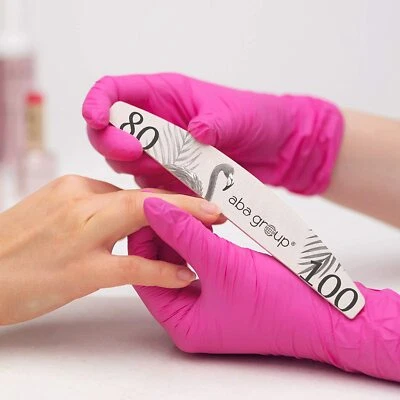 ABA Group Half-moon Nail File Gradation 80/100, 150/180, 100/180, 180/240