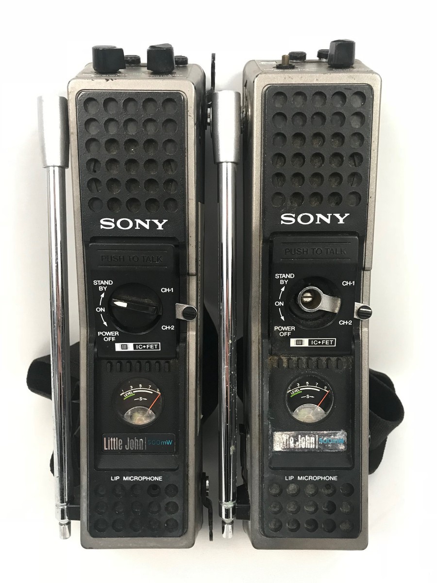 Vintage SONY LITTLE JOHN ICB650 2 Channel Everest Explorer Vintage SONY LITTLE JOHN ICB650 2 Channel Everest Explorer