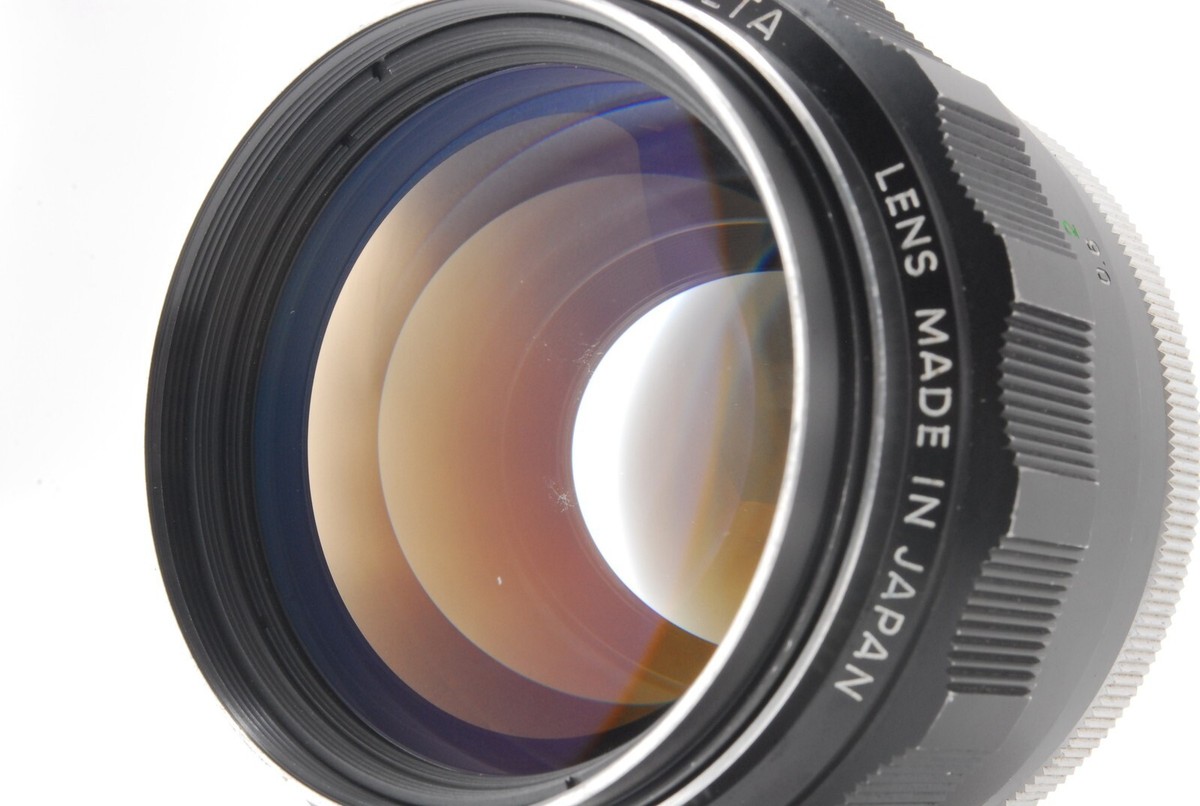 EXC+5】 Minolta MC Rokkor-PG 58mm F/1.2 Prime Lens MF MD