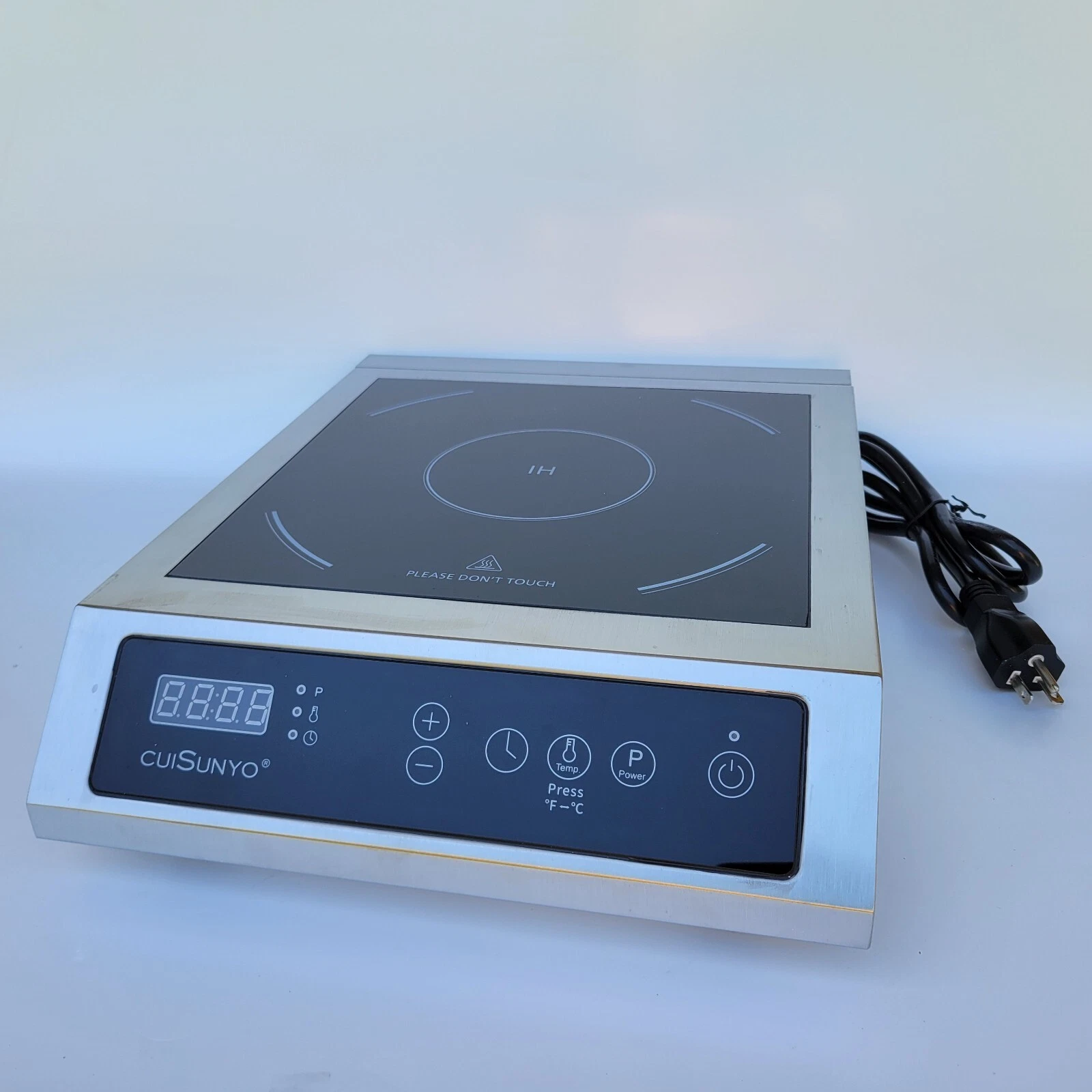 3500W 240V Portable Commercial Induction Cooktop 10 Power Levels 500-3500W ,g141