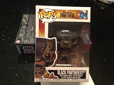 FUNKO Pop Vinyl BLACK PANTHER WARRIOR FALLS GLOBAL SHIPPING C9