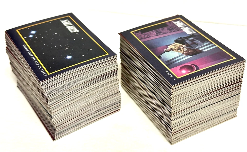 Полный набор коллекционных карт 1991 Star Trek 25th Anniversary серии 1 и 2 1-310 - Изображение 2 из 4