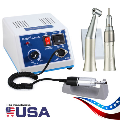 USA Dental Lab Marathon Electric Micromotor Polishing Kit N3 /&35K RPM Handpiece