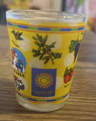 Hawke's Bay wine region, New Zealand Souvenir  Shot Glass