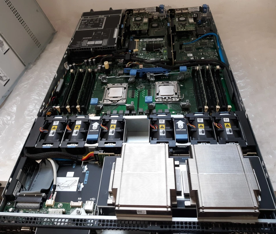 Dell PowerEdge R610 Server 2x Intel Xeon X5560+4x Micron 4GB PC3L-10600R+2x PSU - Image 4 of 4