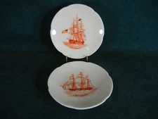 Spode Bone China Set of 2 Ship Coasters
