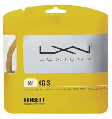 NEW Luxilon 4G S 15 (1.41) Tennis String Set GOLD Pack