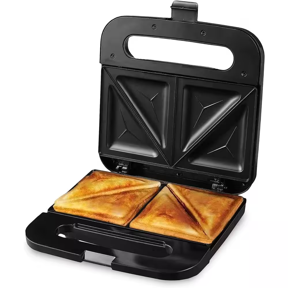 2-Slice Electric Sandwich Maker Non Stick Grill, Black (GPS401B)