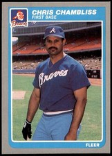 Chris Chambliss #322 1985 Fleer