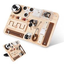 Dementia Activities for Seniors-Fidget Busy Board-Alzheimers Products for Eld...