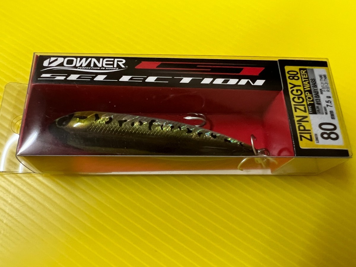 Owner Cultiva Zip N Ziggy Topwater ZZ80-13 Baby Bass Japan Fishing