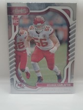 George Karlaftis 2022 Panini Absolute Rookie Card RC #162 Kansas City Chiefs