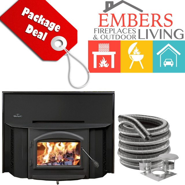 Napoleon Epi 1402 X Large Epa Wood Burning Insert With Dual