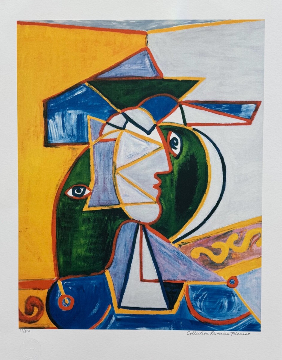 【超希少・美品】 PABLO PICASSO - soft type CD Pablo Picasso CAVALIER Estate Signed & Numbered Giclee Art 26