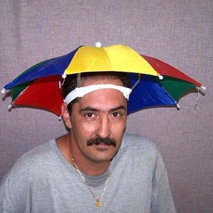mens umbrella hat