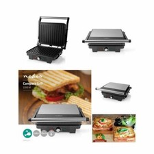 Grill Electrique multifonction Grille-viande BURGER Paninis Appareil à Sandwich