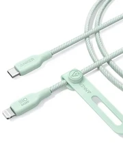 Anker 542 Bio-Based Braided Nylon USB-C to Apple Cable 10FT, MFi Certified Green