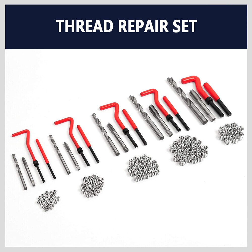 SQLMLZ 131-Piece Metric Helicoil Thread Repair Kit In M5 M6 - Foto 6