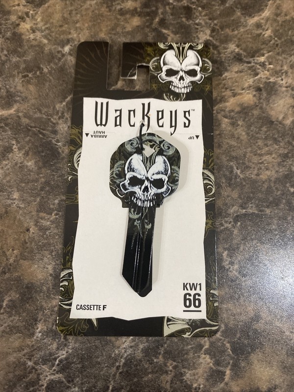 1 Wackey KW166: Black Skull 87390