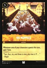 Into the Inklands #24/204 99 Puppies Disney_lorcana