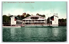 Bath House at The Oaks Portland Oregon OR UNP DB Postcard V8