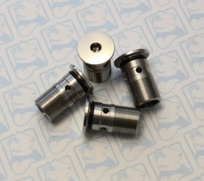 Doc's Custom Autococker Flattop Front Block Bolt, polished stainless steel