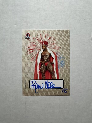 Ronnie Coleman Signed Custom Trading Card Auto Autograph Rookie RC Superfractor