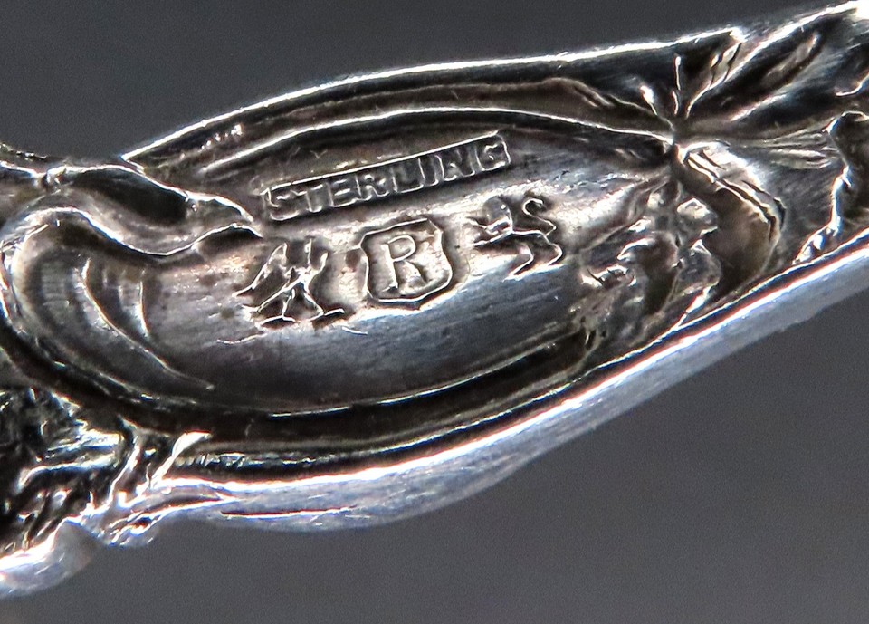 Wonderful Sterling Silver Les Six Fleurs Six Flowers Reed Barton Salad