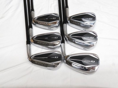 Used TaylorMade Qi Iron Set 6-PW,AW Fujikura Ventus TR 5-A Senior