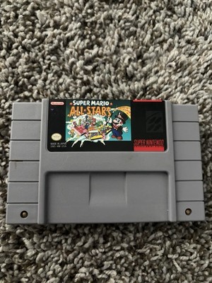 Super Mario All-Stars   Super Nintendo SNES   TESTED   CARTRIDGE  