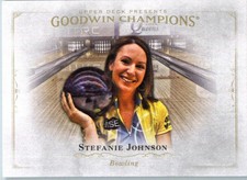 2016 Upper Deck Goodwin Champions #99 Stefanie Johnson - BB