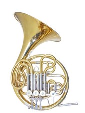 Yamaha Wind Instrument Other Yhr-664 Tested Working Full Double Horn Used