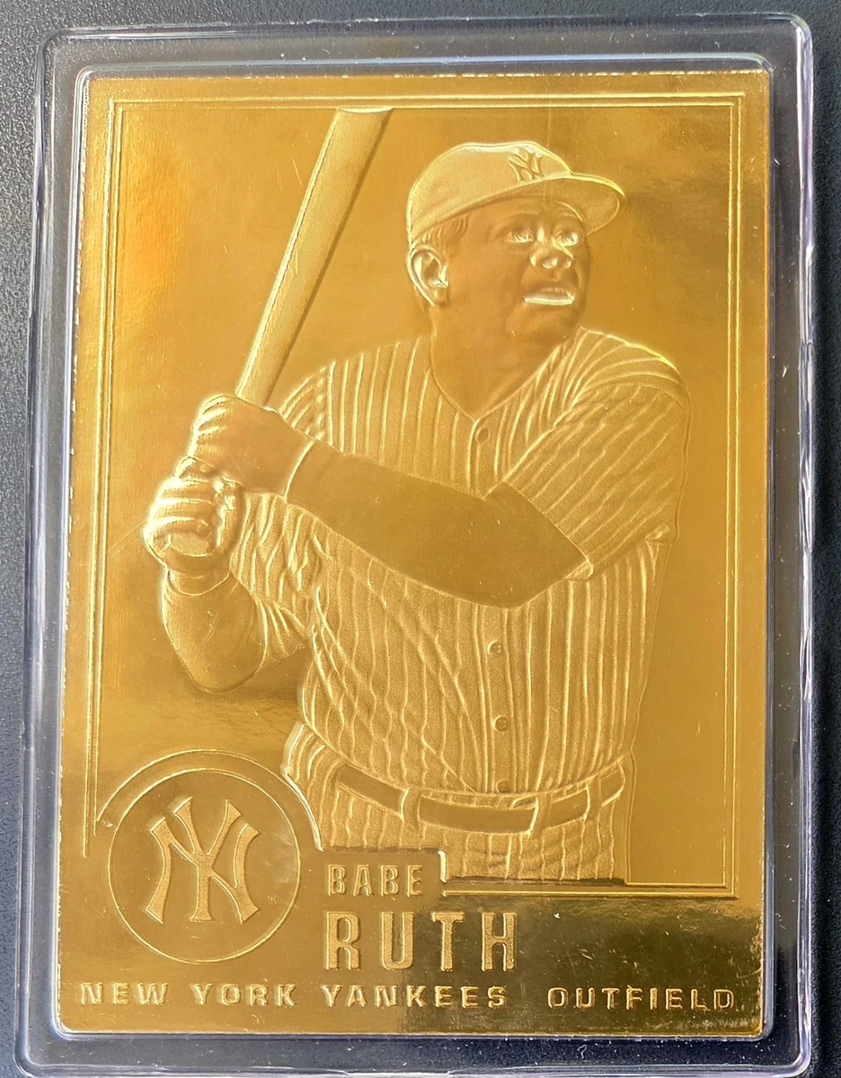 1995-10 Danbury Mint 22K Gold Baseball Trading Cards for sale | eBay