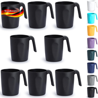 Kunststoff Kaffeetassen Set 8Er Unzerbrechlich Outdoor Camping Picknick