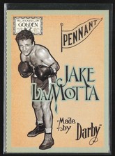 Jake LaMotta 2014 Golden Age Box Topper Panel Piece #21