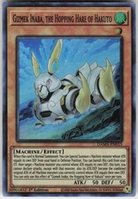 1st Ed Super Rare Gizmek Inaba, the Hopping Hare of Hakuto DAMA-EN015 Dawn of Ma