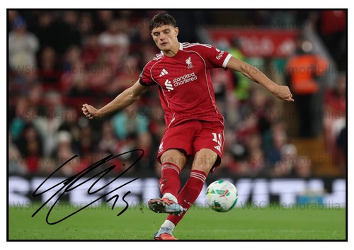 12358. Giovanni Leoni Signed Pictures (A4 Prints) Liverpool Parma Sampdoria