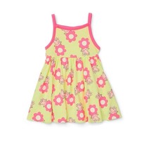 Peppa Pig Toddler Girls Graphic Print Tank Dress 12 Months Floral Summer Cute