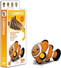 EUGY Clownfish 3D Craft Cardboard Model Kit #037