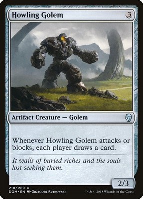 Howling Golem (218) Dominaria DOM MTG Magic