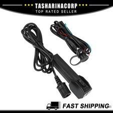 Set Of 1 Atv 12v Winch Corded Hand Controller Remote Control Kit Rocker Switch