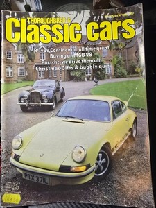 THOROUGHBRED AND CLASSIC CARS MAGAZINE DEC 1982