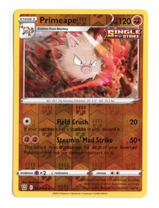 Primeape 067/163 Battle Styles Reverse Holo Rare
