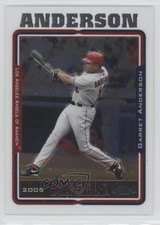 2005 Topps Chrome Garret Anderson #253 0c4