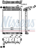 MotorküHler WasserküHler Nissens 62648 FüR Mercedes Atego Axor 2